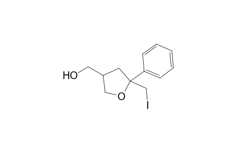 [5-(Iodomethyl)-5-phenyltetrahydrofuran-3-yl]methanol