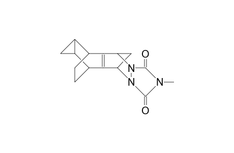 6-Methyl-4,6,8-triaza-5,7-dioxo-syn, endo-hexaacyclo(9.3.2.1/3,9/.0/2,10/4,8/.0/12,14/))pentadec-2(10)-ene