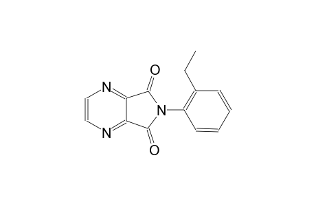 5H-pyrrolo[3,4-b]pyrazine-5,7(6H)-dione, 6-(2-ethylphenyl)-