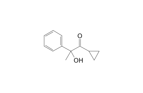 1-Cyclopropyl-2-hydroxy-2-phenylpropan-1-one