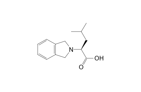 (2S)-2-(1,3-dihydro-2H-isoindol-2-yl)-4-methylpentanoic acid