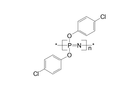Poly[bis(4-chlorophenoxy)phosphazene]