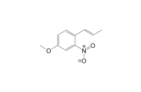 (E)-4-Methoxy-2-nitro-1-(prop-1-enyl)benzene
