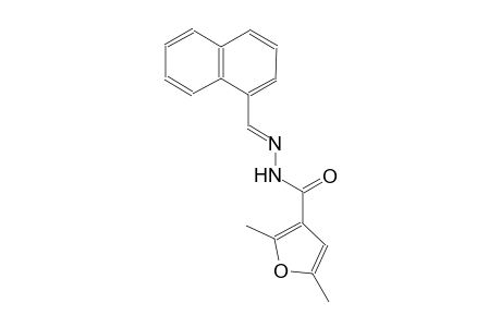 2,5-dimethyl-N'-[(E)-1-naphthylmethylidene]-3-furohydrazide