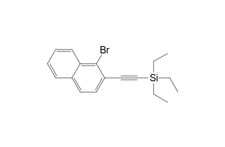 1-Bromo-2-(triethylsilylethynyl)naphthalene