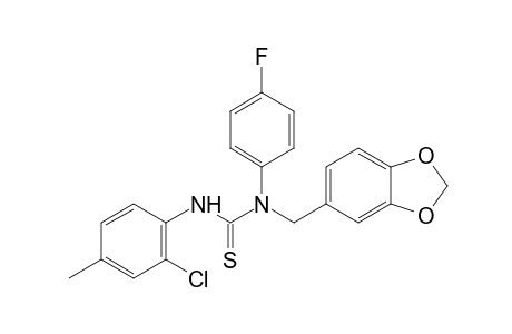 2'-chloro-4-fluoro-4'-methyl-N-piperonylthiocarbanilide