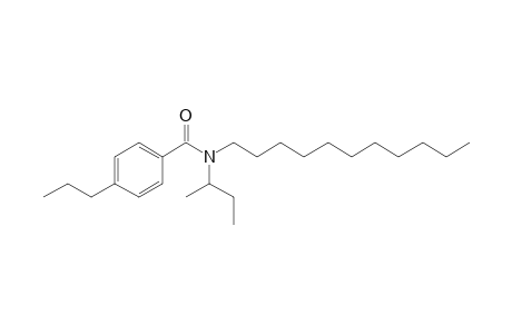 Benzamide, 4-propyl-N-(2-butyl)-N-undecyl-
