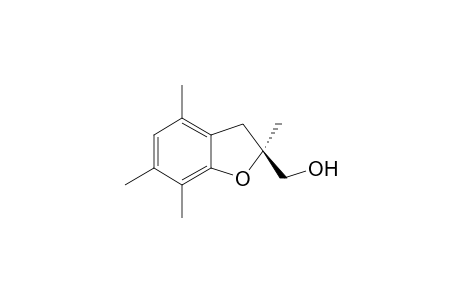 [(2S)-2,4,6,7-tetramethyl-3H-1-benzofuran-2-yl]methanol