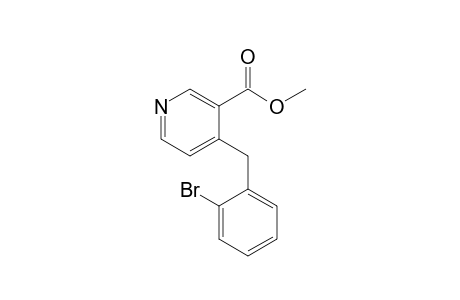 4-(2-Bromobenzyl)-5-(methoxycarbonyl)pyridine