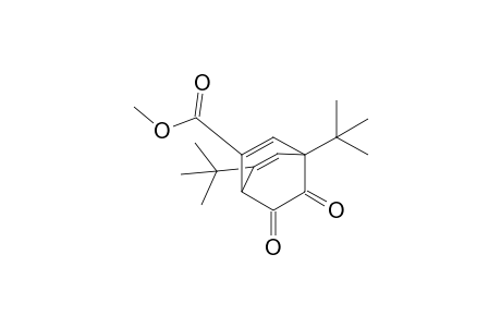 Methyl 1,5-di-tert-butylbicyclo[2.2.2]octa-5,7-dien-2,3-dione-8-carboxylate