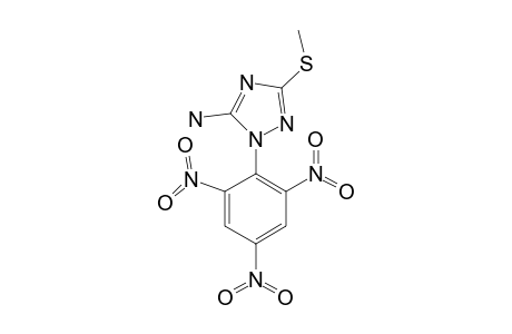 5-AMINO-3-METHYLTHIO-1-(2,4,6-TRINITROPHENYL)-1H-1,2,4-TRIAZOLE