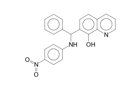 7-[(4-Nitroanilino)(phenyl)methyl]-8-quinolinol