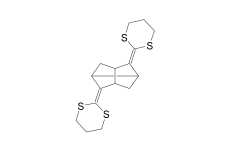 2,6-bis(1',3'-Dithian-2'-ylidene)tricyclo[3.3.0.0(3,7)]octane