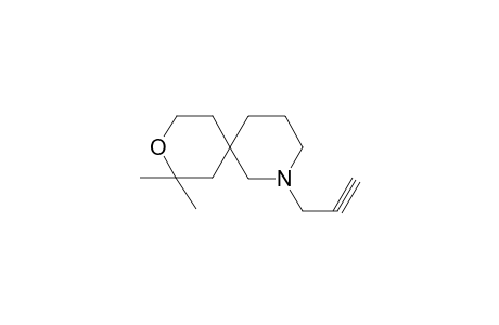 8,8-Dimethyl-2-(2-propynyl)-9-oxa-2-azaspiro[5.5]undecane