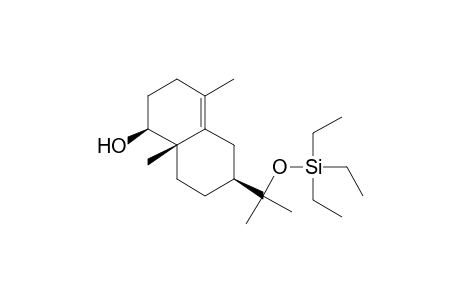 [1S-(1.alpha.,6.alpha.,8a.alpha.)]-1,2,3,5,6,7,8,8a-Octahydro-4,8a-dimethyl-6-[1-(triethylsilyl)oxy-1-methylethyl]-1-naphthalenol