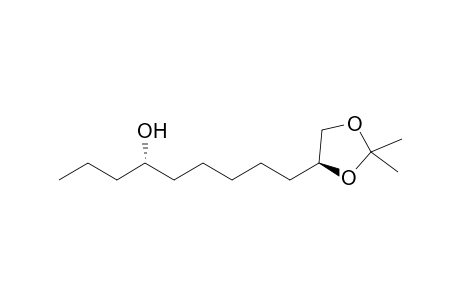 (4S,9S)-9-(2,2-Dimethyl[1,3]dioxolan-4-yl)nonan-4-ol