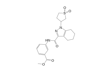 benzoic acid, 3-[[[4,5,6,7-tetrahydro-1-(tetrahydro-1,1-dioxido-3-thienyl)-1H-indazol-3-yl]carbonyl]amino]-, methyl ester