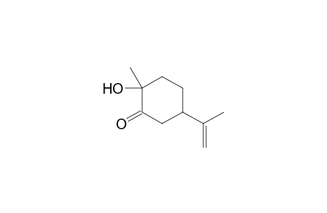 2-Hydroxy-2-methyl-5-(1-methylethenyl)-1-cyclohexanone