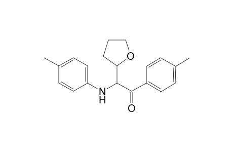 2-(Tetrahydrofuran-2-yl)-1-p-tolyl-2-(p-tolylamino)ethanone