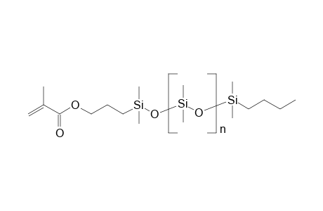 Monomethacryloxypropyl terminated polydimethylsiloxane, asymmetric, 10 cSt