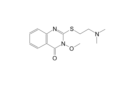 2-{[2-(dimethylamino)ethyl]sulfanyl}-3-methoxy-4(3H)-quinazolinone
