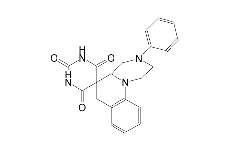 3-phenyl-1,2,3,4,4a,6-hexahydro-1'H-spiro[pyrazino[1,2-a]quinoline-5,5'-pyrimidine]-2',4',6'(3'H)-trione