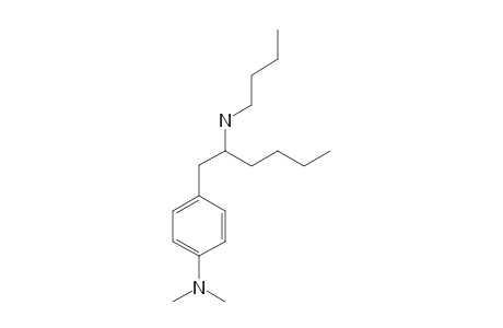 N,N-DIMETHYL-4-(2-BUTYLAMINOHEXYL)-ANILINE