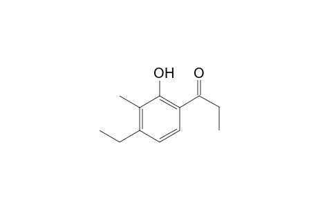 1-(4-Ethyl-2-hydroxy-3-methylphenyl)propan-1-one