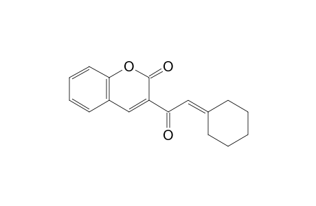 3-(.alpha.-Cyclohexylideneacetyl)coumarin