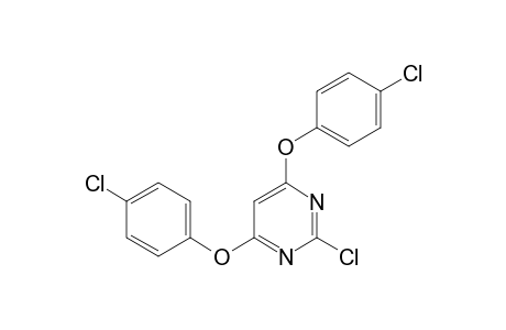 2-Chloranyl-4,6-bis(4-chloranylphenoxy)pyrimidine