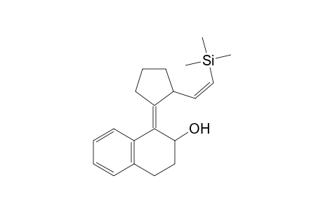 cis-2-[2-(Trimethylsilyl)ethenyl]-1-(2-hydroxy-1,2,3,4-tetrahydronaphth-1-ylidene)cyclopentane