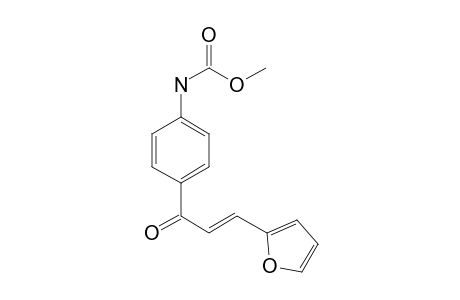 Methyl N-{4-[3-(furan-2-yl)prop-2-enoyl]phenyl}carbamate