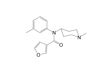N-(3-Methylphenyl)-N-(1-methylpiperidin-4-yl)furan-3-carboxamide