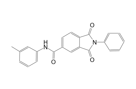 1H-isoindole-5-carboxamide, 2,3-dihydro-N-(3-methylphenyl)-1,3-dioxo-2-phenyl-