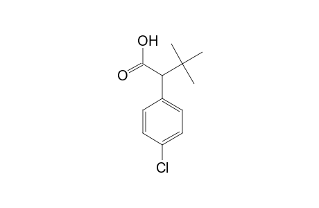 Benzeneacetic acid, 4-chloro-alpha-(1,1-dimethylethyl)-