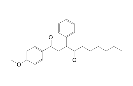 1-(4'-Methoxyphenyl)-3-phenyldecan-1,4-dione