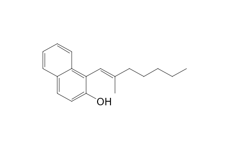 1-[(1E)-2-Methylhept-1-en-1-yl]-2-naphthol
