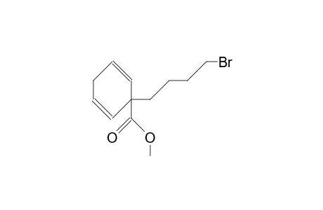 1-(4-Bromo-butyl)-cyclohexa-2,5-diene-1-carboxylic acid, methyl ester