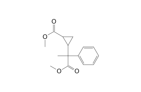 Methyl 2-phenyl-2-(2-carbomethoxycyclopropyl)-propanoate