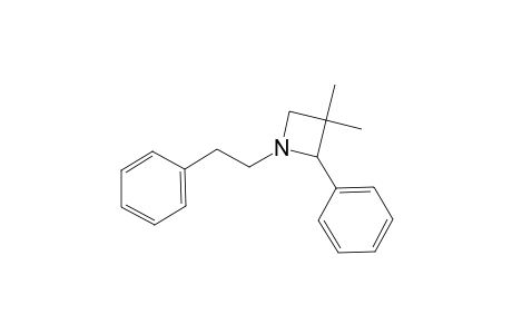 Azetidine, 3,3-dimethyl-1-phenethyl-2-phenyl-