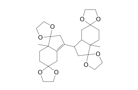 3-[3',3',6',6'-DI-(ETHYLENEDIOXY)-3A'-METHYLPERHYDROINDEN-1'-YL]-1,1,5,5-DI-(ETHYLENEDIOXY)-7A-METHYL-2,4,5,7,7A-HEXAHYDRO-1H-INDENE