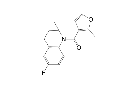 6-fluoro-2-methyl-1-(2-methyl-3-furoyl)-1,2,3,4-tetrahydroquinoline