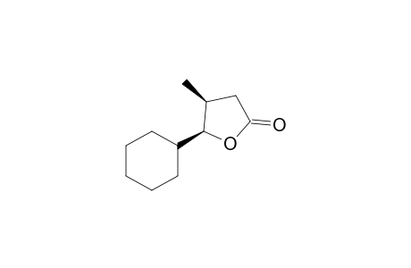 (4S,5R)-5-cyclohexyl-4-methyl-2-oxolanone