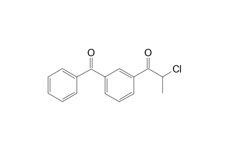 3-Benzoyl-.alpha.-chloro-propiophenone