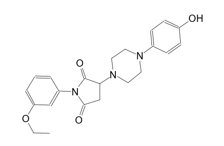2,5-pyrrolidinedione, 1-(3-ethoxyphenyl)-3-[4-(4-hydroxyphenyl)-1-piperazinyl]-