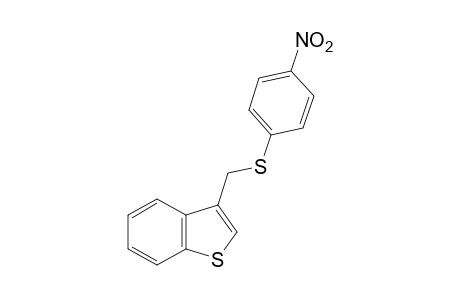 3-{[(p-nitrophenyl)thio]methyl}benzo[b]thiophene
