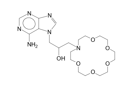 N-[3-(ADENIN-7-YL)-2-HYDROXYPROPYL]-1-AZA-18-CROWN-6