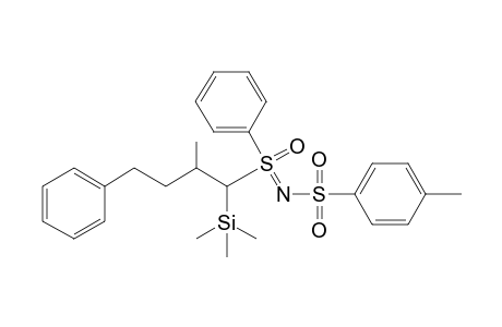 N-[keto-(2-methyl-4-phenyl-1-trimethylsilyl-butyl)-phenyl-persulfuranylidene]-4-methyl-benzenesulfonamide