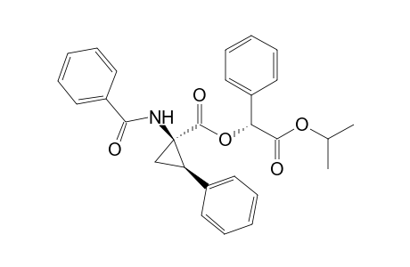 (R)-1-Isopropoxycarbonylbenzyl (1R,2R)-1-benzamido-2-phenylcyclopropanecarboxylate