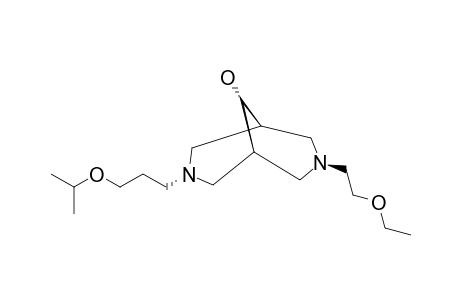 3-(2-ETHOXYETHYL)-7-(3-ISOPROPOXYPROPYL)-3,7-DIAZABICYCLO-[3.3.1]-NONAN-9-OL;ISOMER_B;MINOR_ISOMER